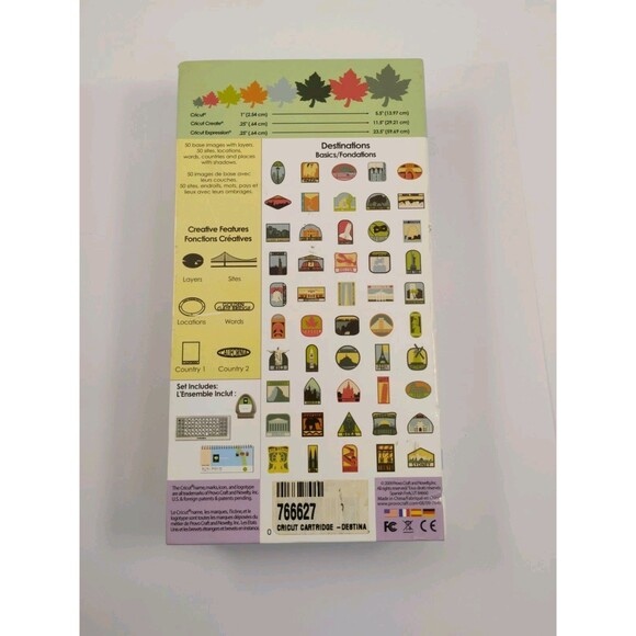 CRICUT CARTRIDGE - Destinations "Shapes" Cartridges Kit - Picture 2 of 16